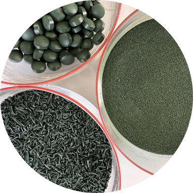 En paillettes, poudre ou comprimés